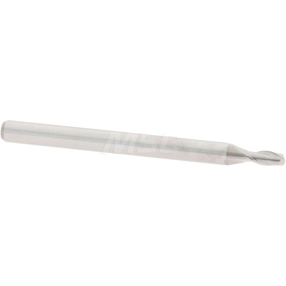 Accupro 07337405 Square End Mill 0.0787'' Dia, 0.1575'' LOC, 2 Flutes, Solid Carbide
