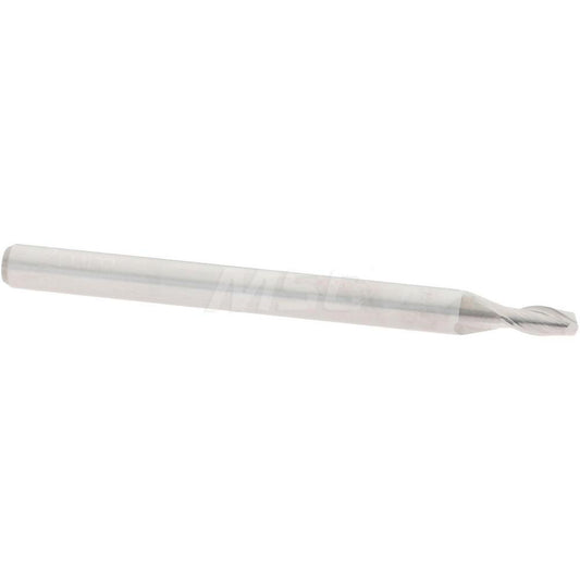 Accupro 07337405 Square End Mill 0.0787'' Dia, 0.1575'' LOC, 2 Flutes, Solid Carbide