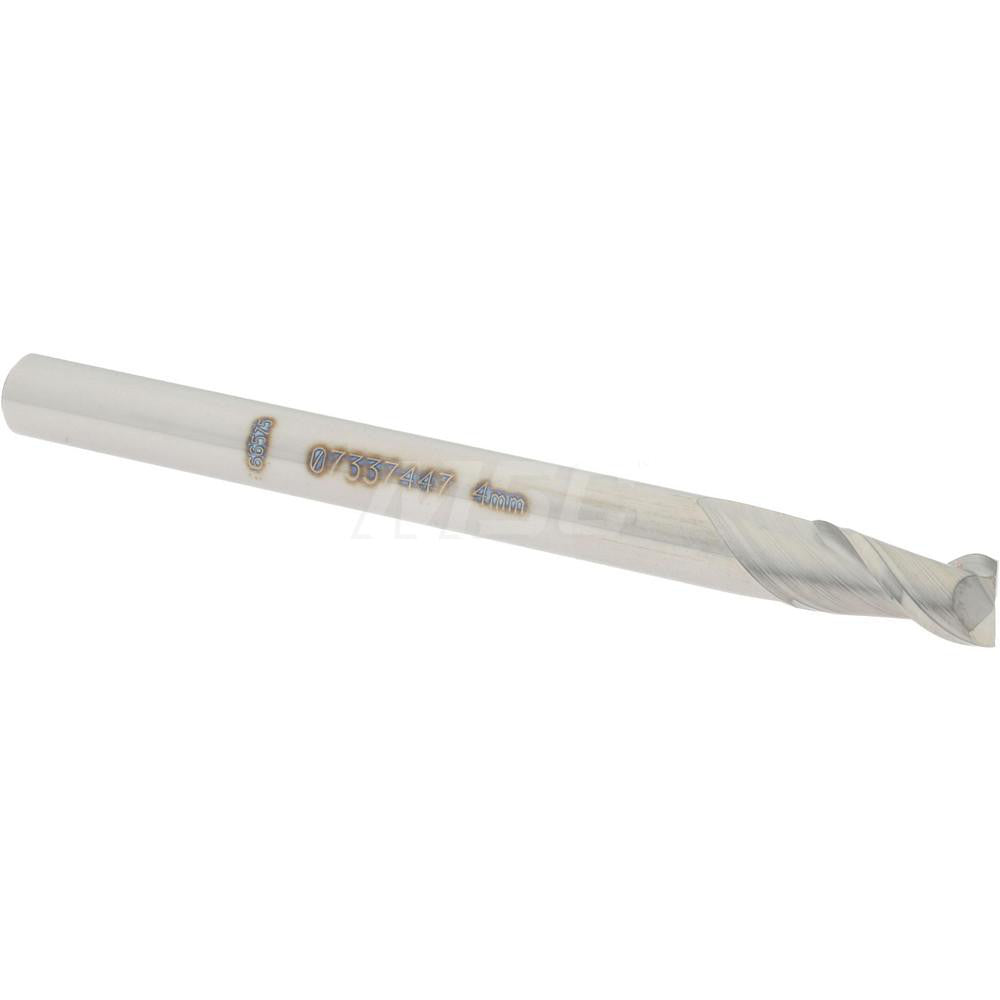 Accupro 07337447 Square End Mill 0.1575'' Dia, 0.315'' LOC, 2 Flutes, Solid Carbide