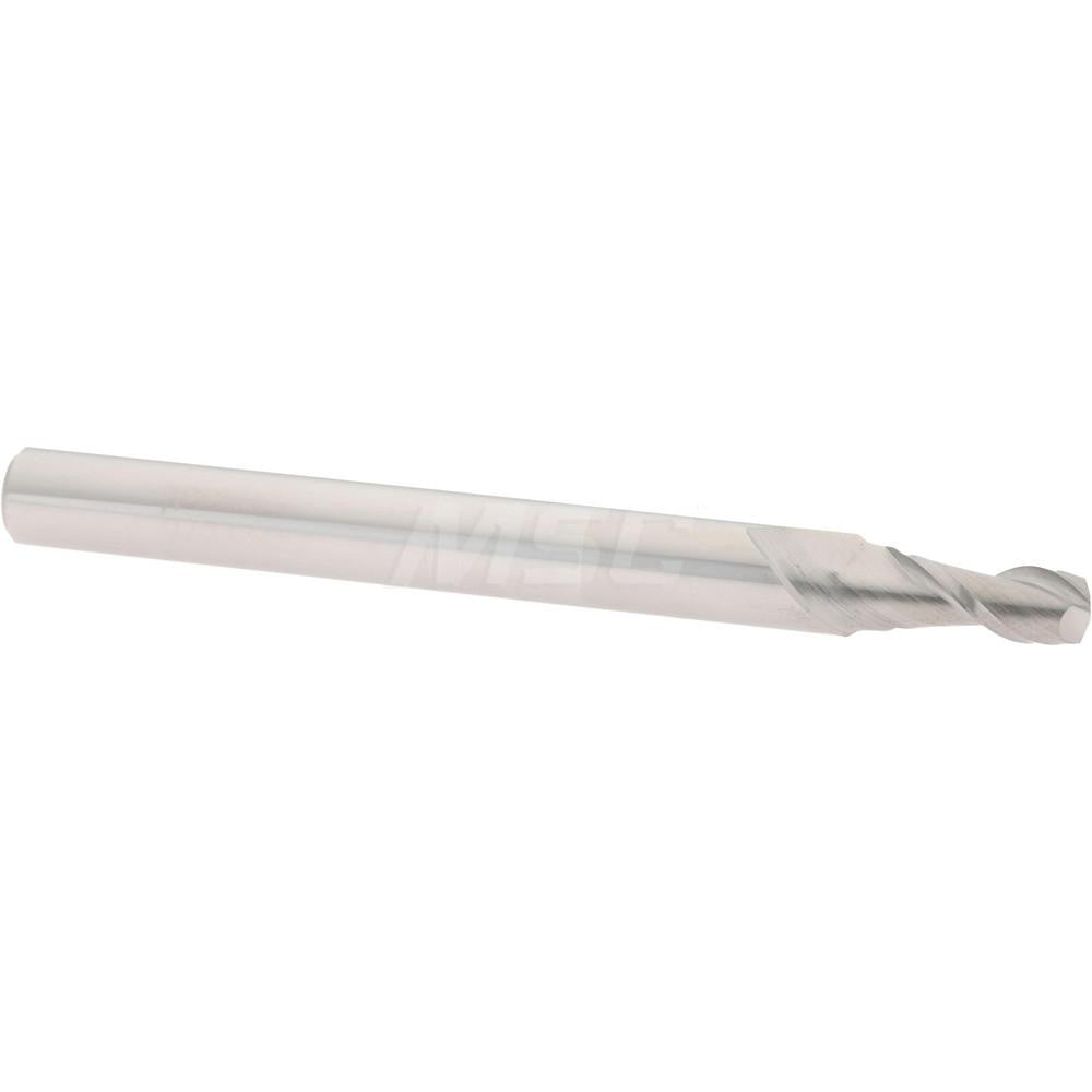 Accupro 07337454 Square End Mill 0.1772'' Dia, 0.374'' LOC, 2 Flutes, Solid Carbide
