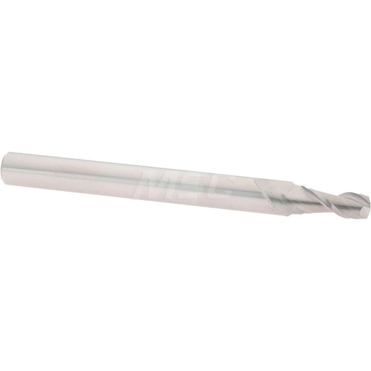 Accupro 07337454 Square End Mill 0.1772'' Dia, 0.374'' LOC, 2 Flutes, Solid Carbide