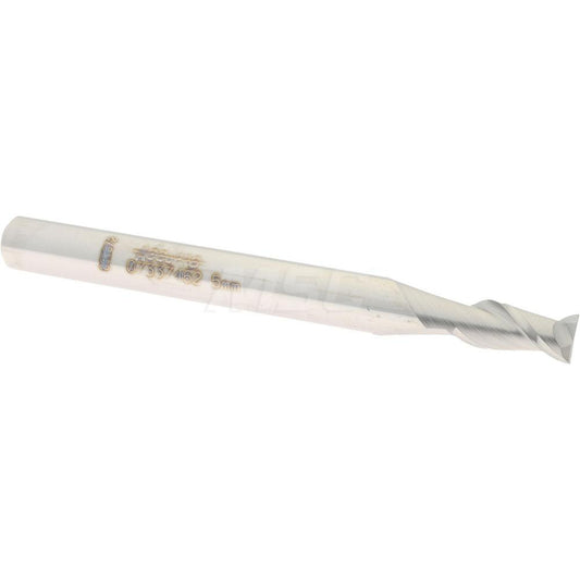 Accupro 07337462 Square End Mill 0.1969'' Dia, 0.3937'' LOC, 2 Flutes, Solid Carbide