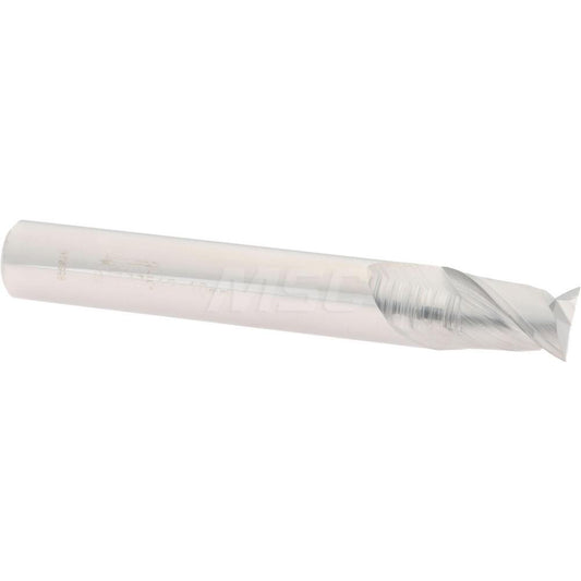 Accupro 07337512 Square End Mill 0.3937'' Dia, 0.5512'' LOC, 2-3/4'' OAL, 2 Flutes, Solid Carbide