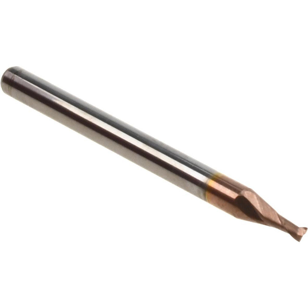 Accupro 07337553 Square End Mill 0.0591'' Dia, 0.1181'' LOC, 2 Flutes, Solid Carbide