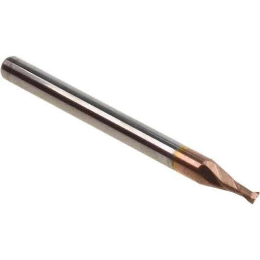 Accupro 07337553 Square End Mill 0.0591'' Dia, 0.1181'' LOC, 2 Flutes, Solid Carbide
