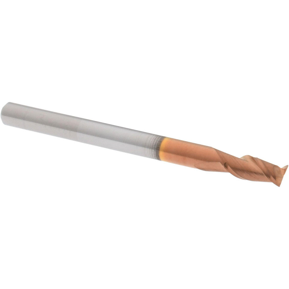 Accupro 07337587 Square End Mill 0.1181'' Dia, 0.2362'' LOC, 2 Flutes, Solid Carbide