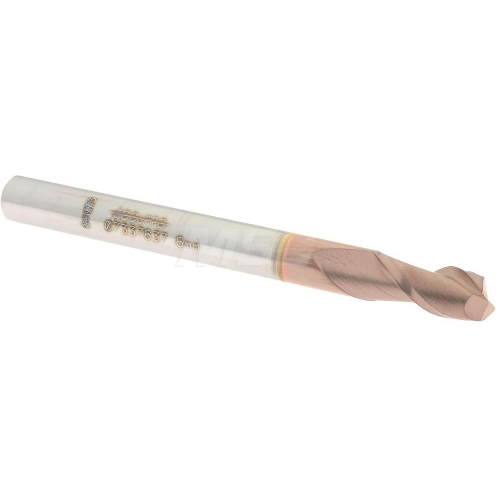 Accupro 07337637 Square End Mill 0.2362'' Dia, 0.4724'' LOC, 2 Flutes, Solid Carbide