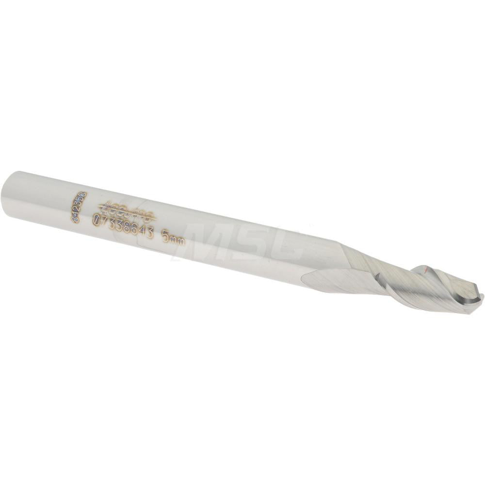 Accupro 07338643 Ball End Mill 0.1969" Dia, 0.3937" LOC, 2 Flute, Solid Carbide