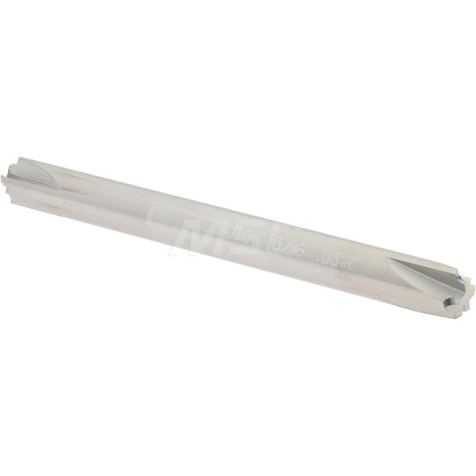 Accupro 07339070 Corner Rounding End Mill 0.03 mm Radius, 3/16" Dia, 4 Flutes, Solid Carbide