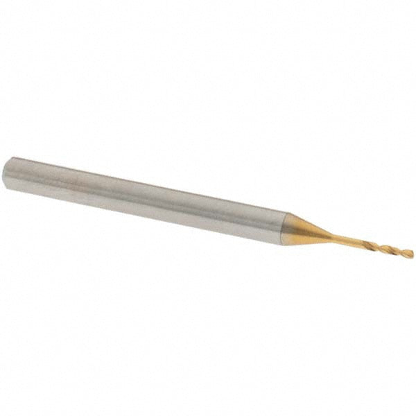 OSG 8595078 Screw Machine Length Drill Bit 0.78 mm (0.0307) Dia, 150 deg, Vanadium High Speed Steel