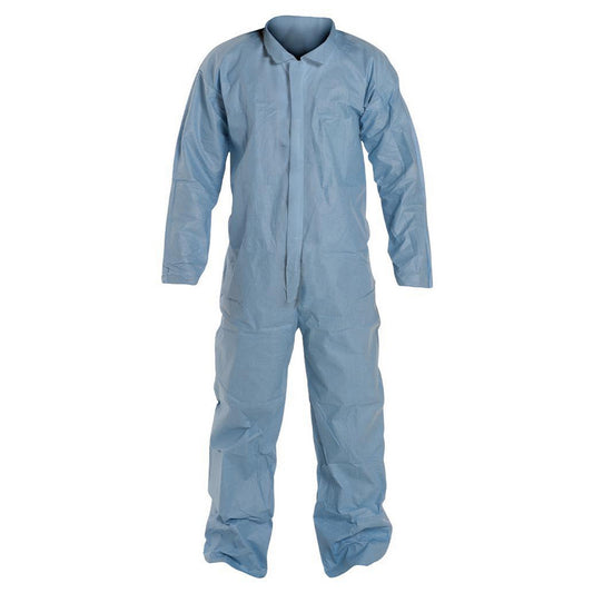 Dupont TM120SBUMD002500 Disposable Coveralls Flame & Retardant Protection, Size Medium, 2.4000 oz, ProShield 6 SFR, Stormflaps Closure