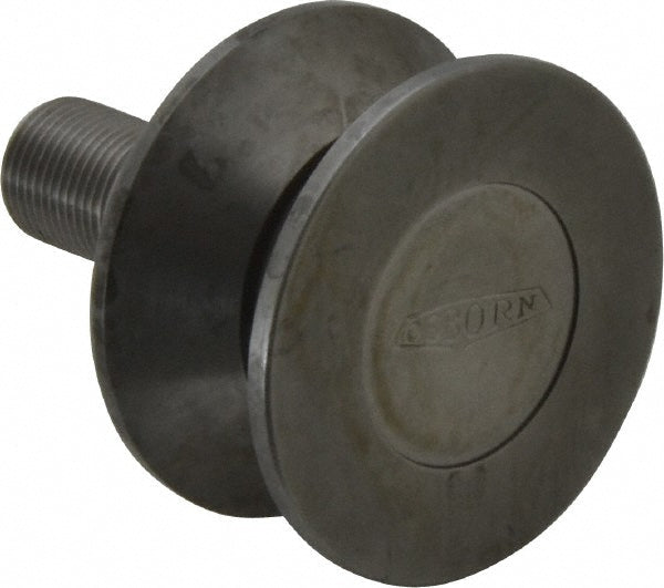 Osborn International 0009566000 V-Groove Cam Follower 2-1/2" Roller Dia, 1.312" Roller Width, 1-3/4" Stud Length