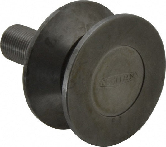 Osborn International 0009566000 V-Groove Cam Follower 2-1/2" Roller Dia, 1.312" Roller Width, 1-3/4" Stud Length