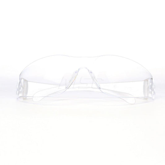3M 7100110886 Safety Glass Scratch-Resistant, Polycarbonate, Clear Lenses, Frameless, UV Protection