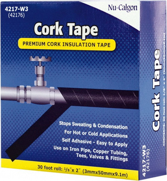 Nu-Calgon 4217-W3 Pipe Insulation Accessories Accessory Type Cork Insulation Tape