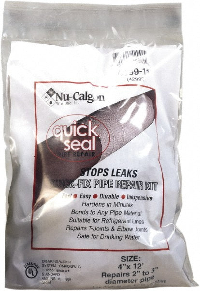 Nu-Calgon 4299-11 4" Wide x 12' Long General Purpose Pipe Repair Tape
