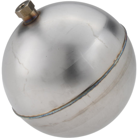 Naugatuck Mfg Co RS46018D 6" Diam, Spherical, Hex Spud Connection, Metal Float