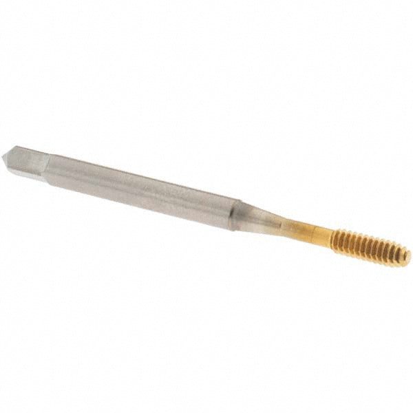 OSG 1400105505 Thread Forming Tap #4-40 UNC, 2B Class of Fit, Modified Bottoming Chamfer, Cobalt, TiN Finish