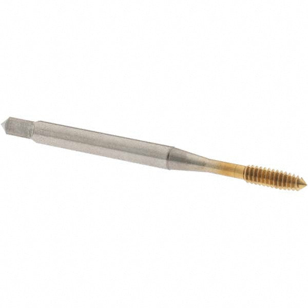OSG 1400105905 Thread Forming Tap #4-40 UNC, 3B Class of Fit, Plug Chamfer, Cobalt, TiN Finish