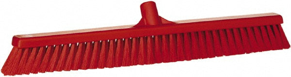 Vikan 31994 Broom, 24" Soft, Red