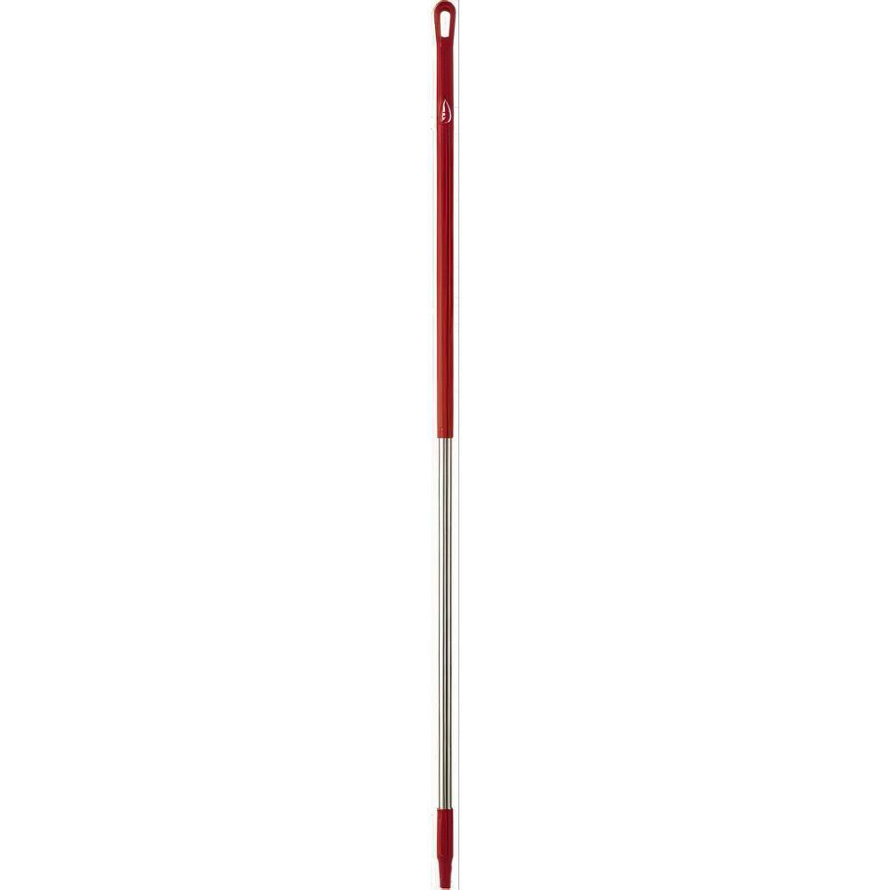 Vikan 29374 Aluminum Handle, 1.2", 59.4", Red