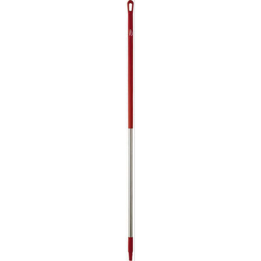 Vikan 29374 Aluminum Handle, 1.2", 59.4", Red