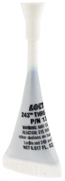 Loctite 1330255 Threadlocker Blue, Liquid, 0.5 mL, Bottle