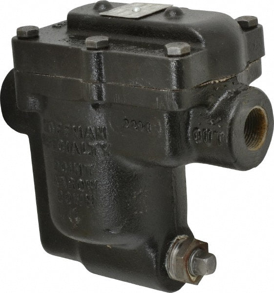 Hoffman Speciality 404337 3/4 Female" Pipe, Cast Iron Inverted Bucket Steam Trap