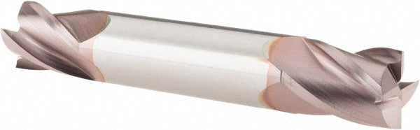 Kyocera SGS Precision Tools 39639 Square End Mill 1/2" Dia, 5/8" LOC, 4 Flute, Solid Carbide