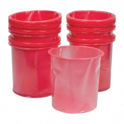 PRO-SAFE VF5GALLD15ASPS 100 Qty 1 Pack 5 Gal, 15 mil, LDPE/Antistatic Drum Liner