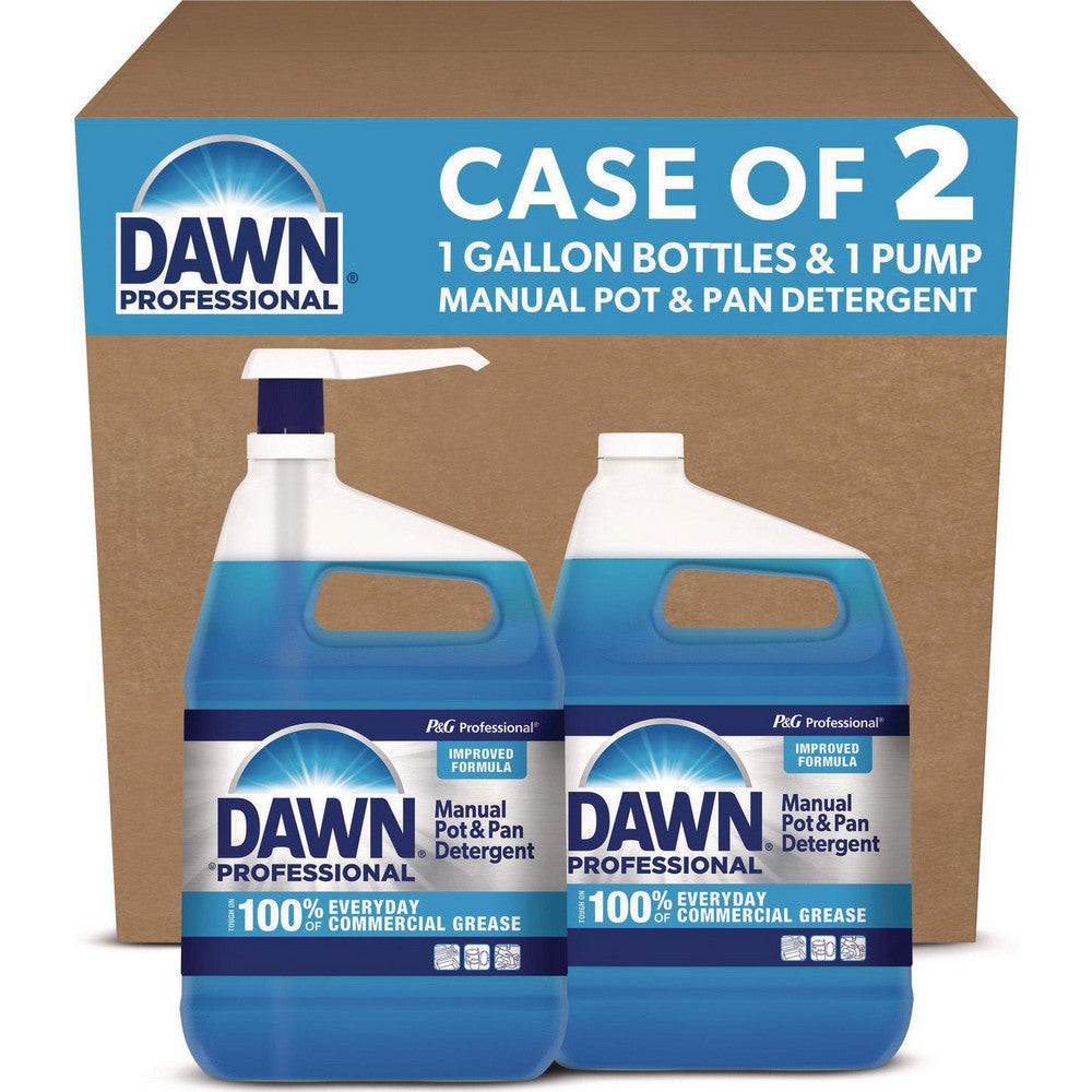 Dawn PGC15260 Manual Pot & Pan Dish Detergent with Pump, Original Scent, (1) Pump & (2) 1 gal Bottles/Carton