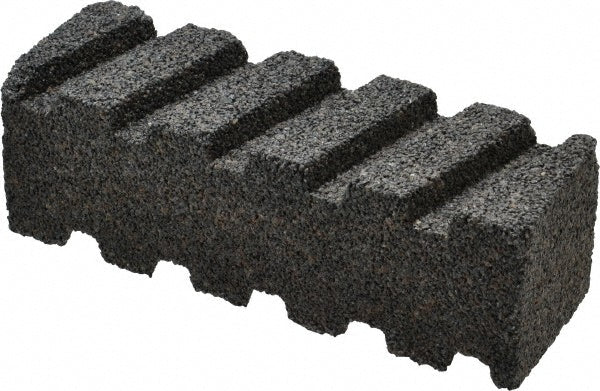 MODERN ABRASIVE CORP UHR241 Sharpening Stone 2'' Thick, Fluted Rectangle, Silicon Carbide