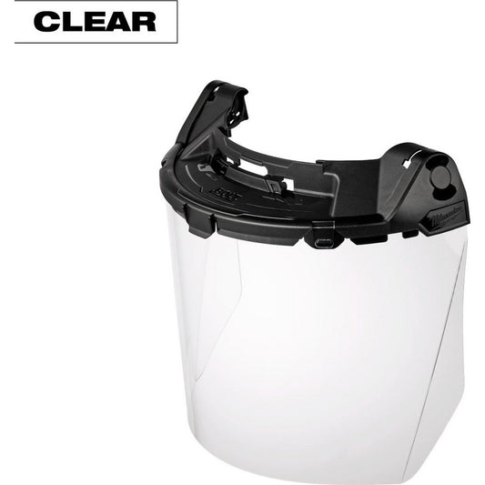 Milwaukee Tool 48-73-1460 Hard Hat Accessories Accessory Type Eye Shield Protector  Type Full Face Shield  For Use With Milwaukee Tool BOLT  Hard Hat Compatibility MILWAUKEE Hard Hats  Material Polycarbonate  Color Clear