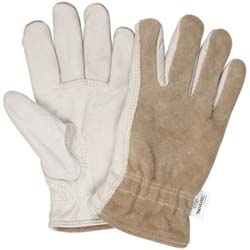 MCR Safety 3204KXL Cut, Puncture & Abrasion-Resistant Gloves Memphis® 3204K, Size X-Large, ANSI Cut A2, ANSI Puncture 3, Uncoated, Cowhide