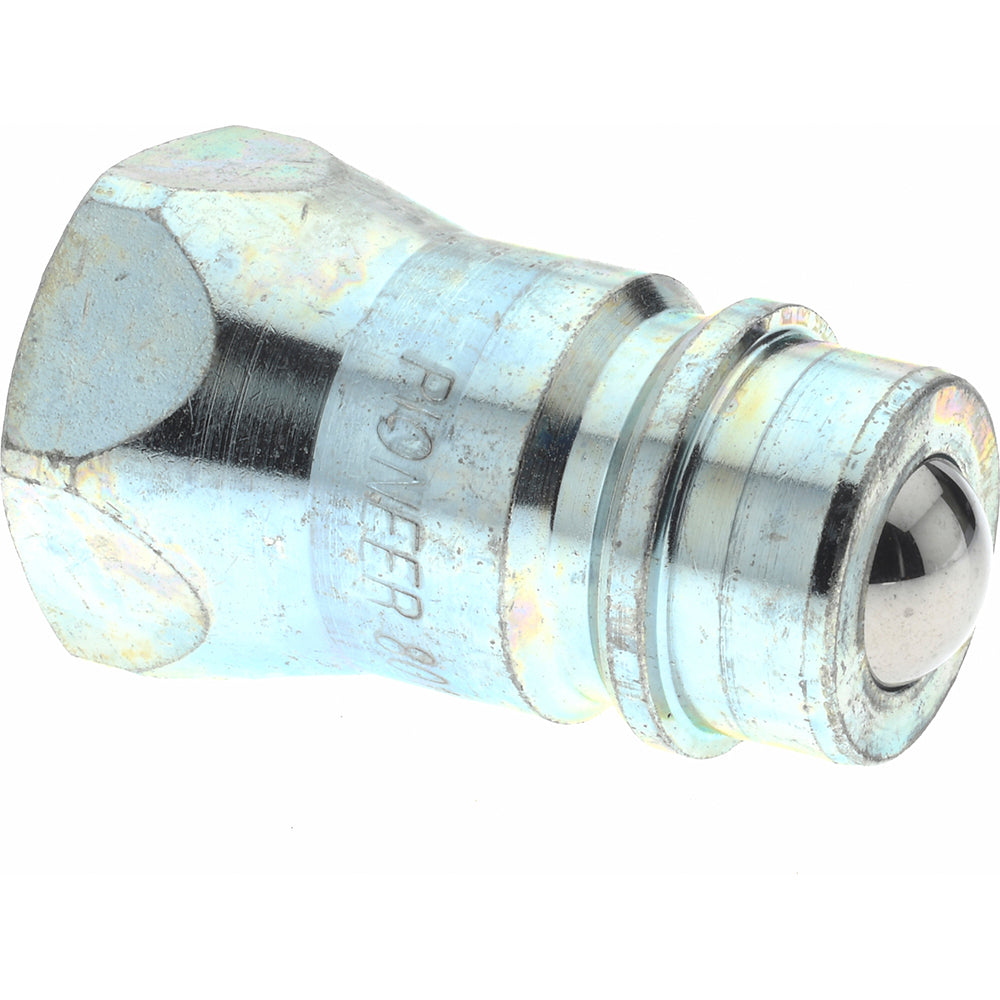 Parker 8010-4 Hydraulic Hose Female Pipe Rigid Fitting 1/2", 1/2", 3,000 psi
