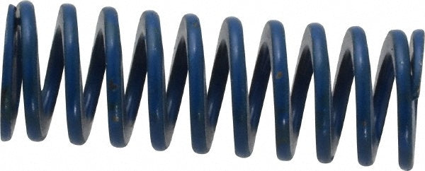 Associated Spring Raymond 103-104 Die Spring 3/8" Hole Dia, 3/16" Rod Dia, 1" Free Length, Blue