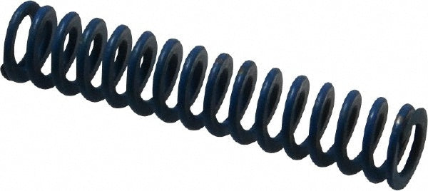 Associated Spring Raymond 103-107 Die Spring 3/8" Hole Dia, 3/16" Rod Dia, 1-3/4" Free Length, Blue