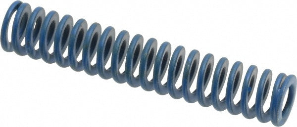 Associated Spring Raymond 103-108 Die Spring 3/8" Hole Dia, 3/16" Rod Dia, 2" Free Length, Blue