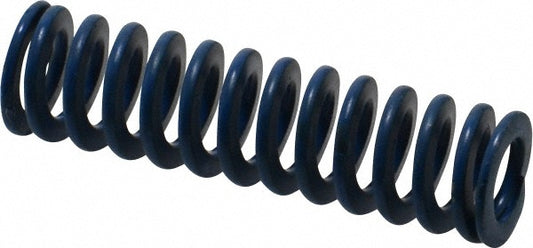 Associated Spring Raymond 103-207 Die Spring 1/2" Hole Dia, 9/32" Rod Dia, 1-3/4" Free Length, Blue