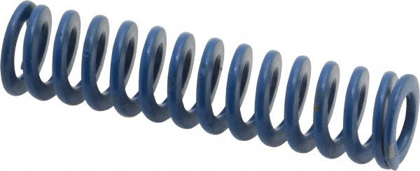 Associated Spring Raymond 103-208 Die Spring 1/2" Hole Dia, 9/32" Rod Dia, 2" Free Length, Blue