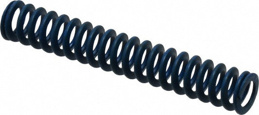 Associated Spring Raymond 103-212 Die Spring 1/2" Hole Dia, 9/32" Rod Dia, 3" Free Length, Blue
