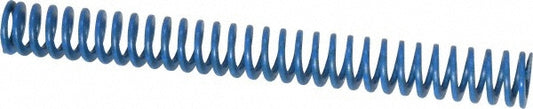Associated Spring Raymond 103-218 Die Spring 1/2" Hole Dia, 9/32" Rod Dia, 4-1/2" Free Length, Blue