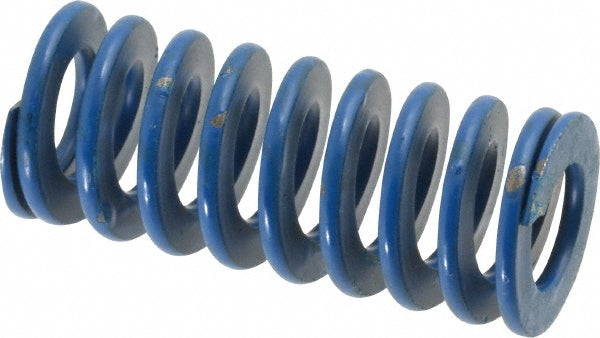 Associated Spring Raymond 103-407 Die Spring 3/4" Hole Dia, 3/8" Rod Dia, 1-3/4" Free Length, Blue