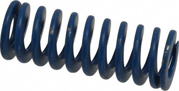 Associated Spring Raymond 103-408 Die Spring 3/4" Hole Dia, 3/8" Rod Dia, 2" Free Length, Blue