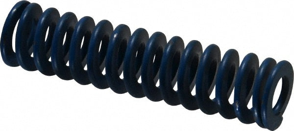 Associated Spring Raymond 103-412 Die Spring 3/4" Hole Dia, 3/8" Rod Dia, 3" Free Length, Blue