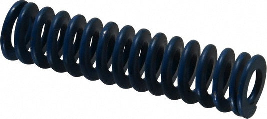 Associated Spring Raymond 103-412 Die Spring 3/4" Hole Dia, 3/8" Rod Dia, 3" Free Length, Blue