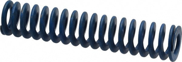 Associated Spring Raymond 103-414 Die Spring 3/4" Hole Dia, 3/8" Rod Dia, 3-1/2" Free Length, Blue