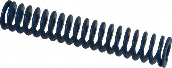Associated Spring Raymond 103-416 Die Spring 3/4" Hole Dia, 3/8" Rod Dia, 4" Free Length, Blue