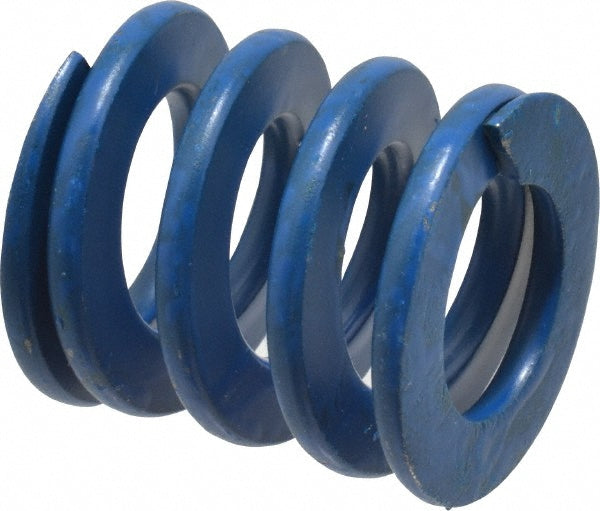 Associated Spring Raymond 103-504 Die Spring 1" Hole Dia, 1/2" Rod Dia, 1" Free Length, Blue