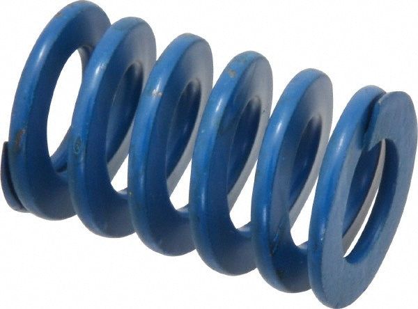 Associated Spring Raymond 103-506 Die Spring 1" Hole Dia, 1/2" Rod Dia, 1-1/2" Free Length, Blue
